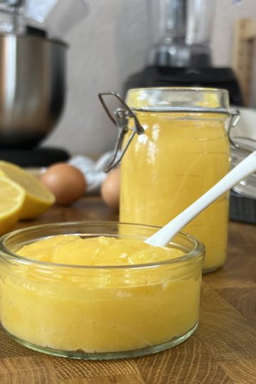 Lemon Curd in Glas